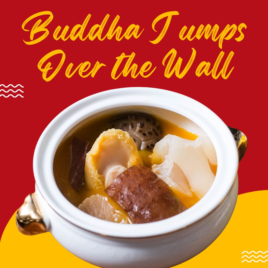 BUDDHA JUMPS OVER THE WALL